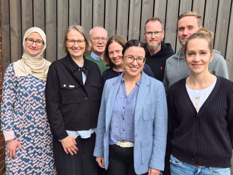 Der neu gewählte Vorstand im Bezirk Verden (v.l.): Nicole Abdelhadi, Dr. Christiane Qualmann, Dr. Dirk Wieters, Dr. Susanne Strauß, Hanna Müller, Götz Herold, Jan-Christoph Seidensticker und Dr. Winnie Keller. Abwesenheitsbedingt nicht im Bild ist der stellvertretende Bezirksvorsitzende Martin Scholten.